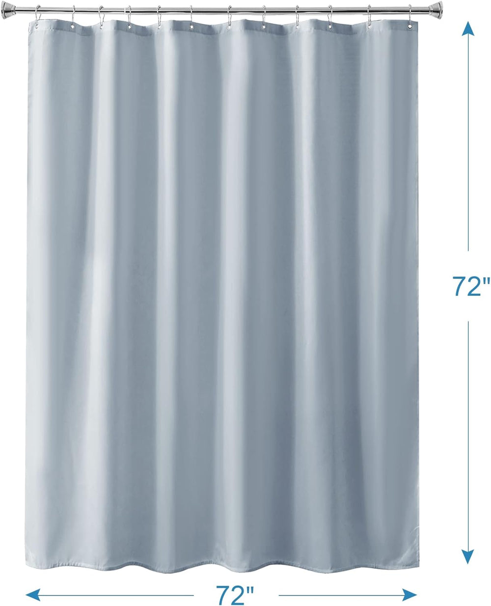 120G Shower Curtain Liner Grey