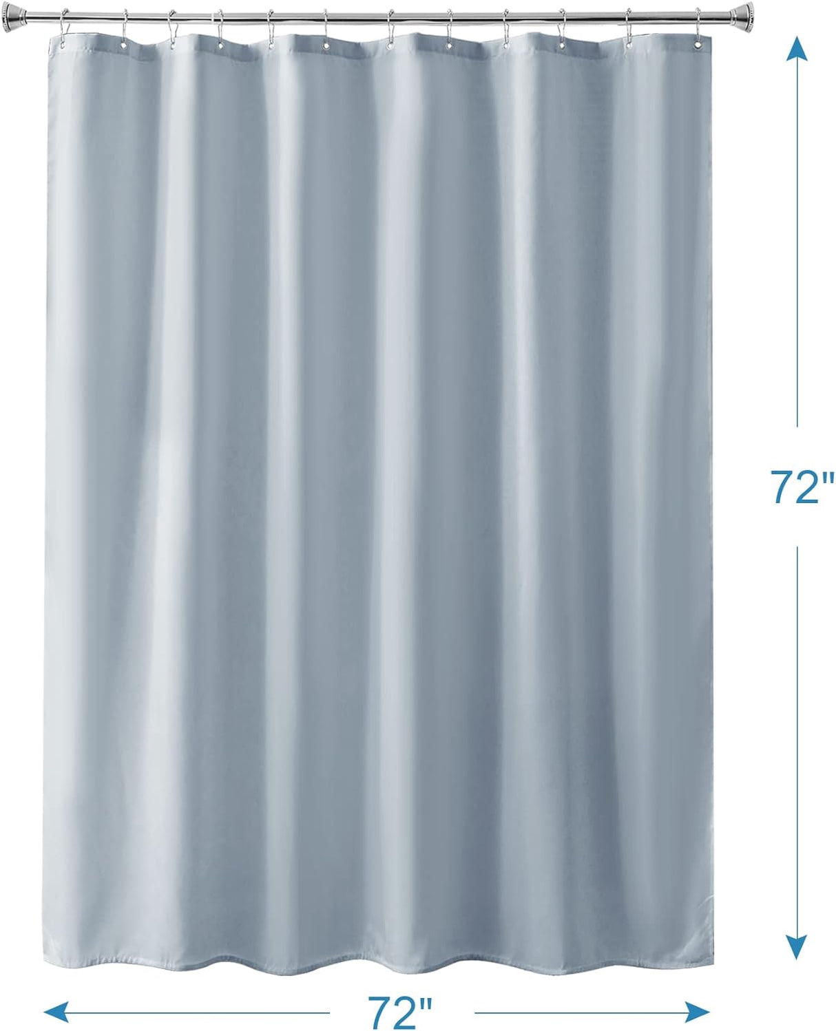 120G Shower Curtain Liner Grey