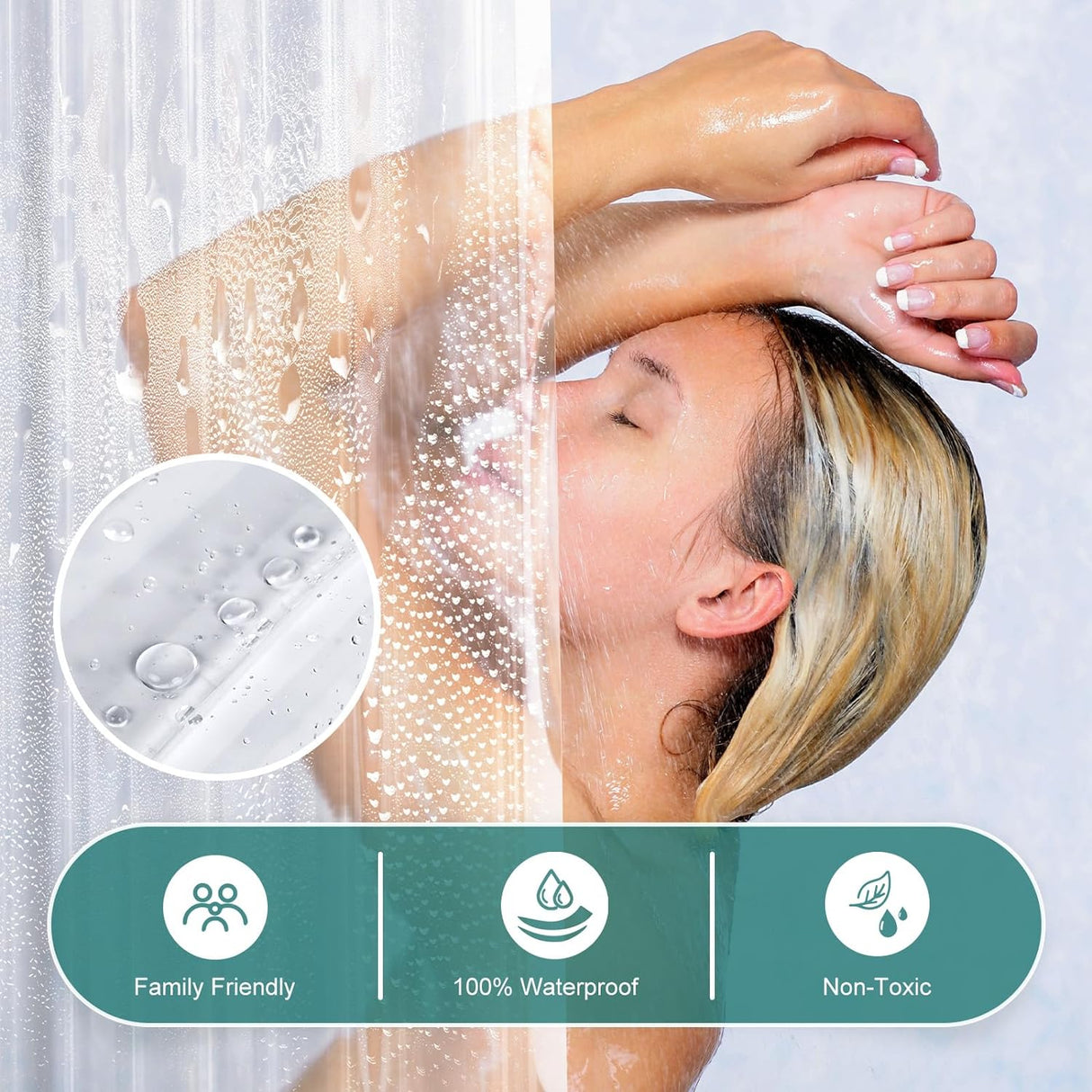 12G Thickest Shower Curtain Liner