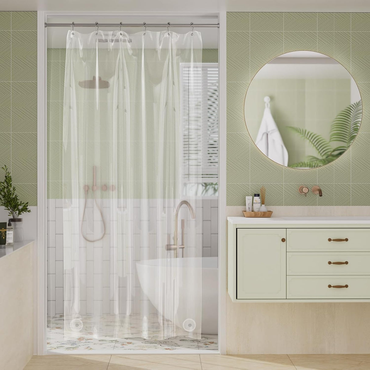 5G Medium Shower Curtain Liner