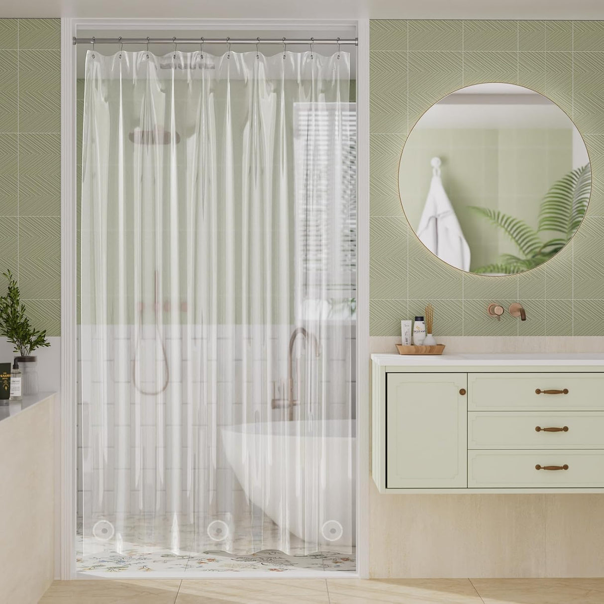 5G Medium Shower Curtain Liner