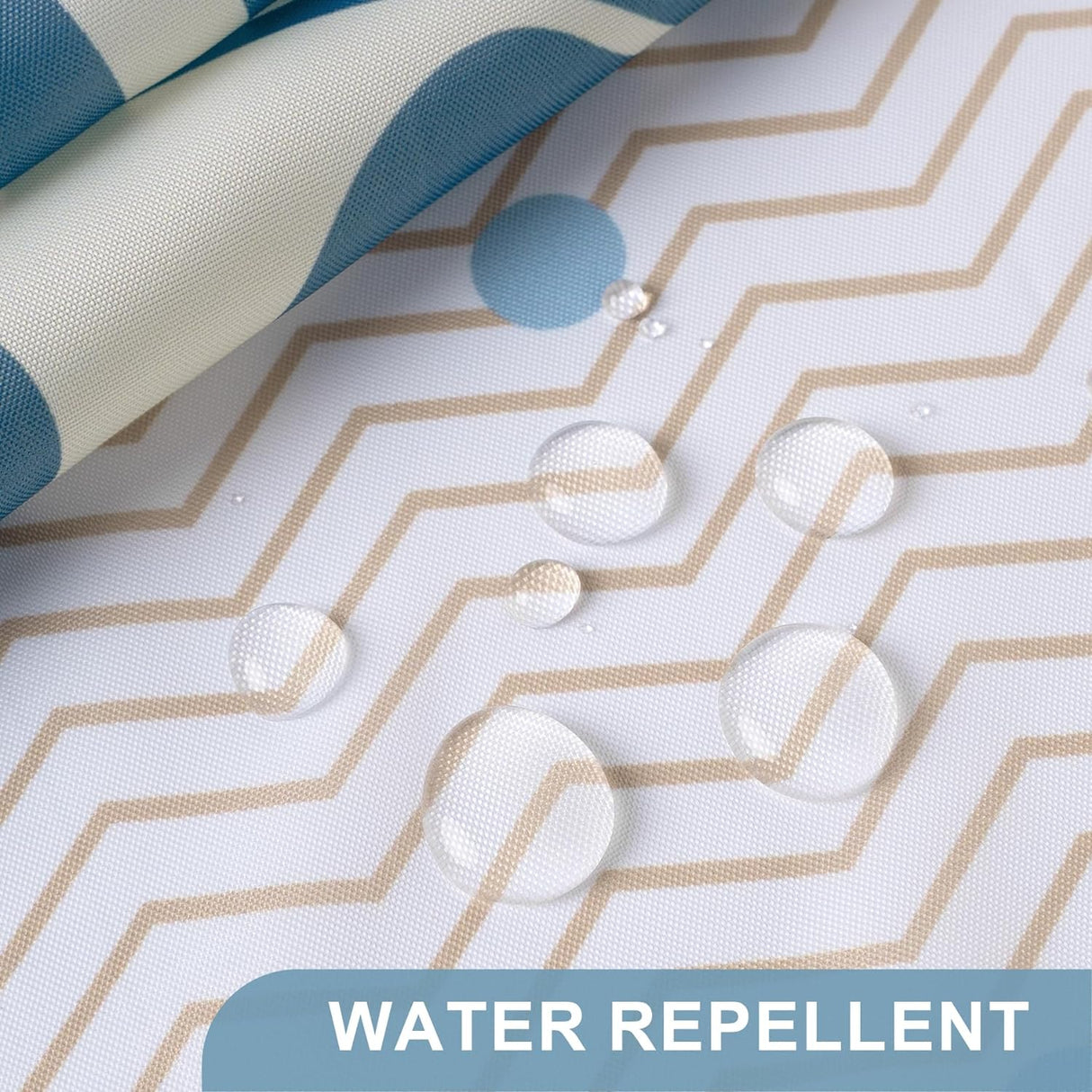 Blossom Serenity Shower Curtain with Rings