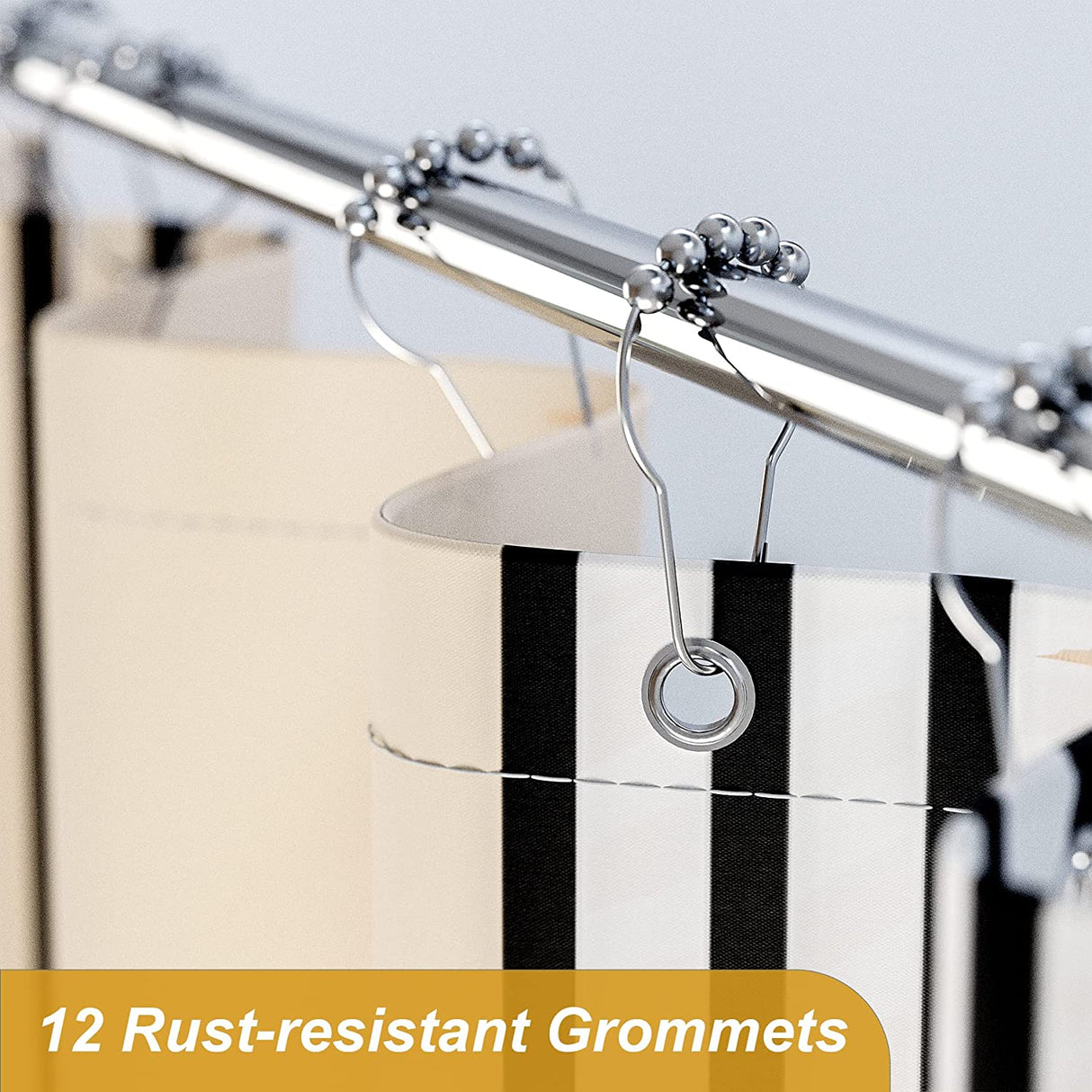 Boho Fall Shower Curtain