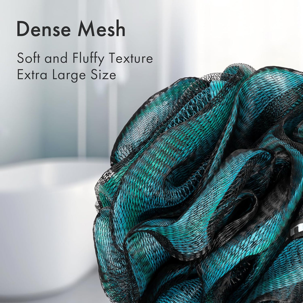 Charcoal Shower Loofah Bath Sponge