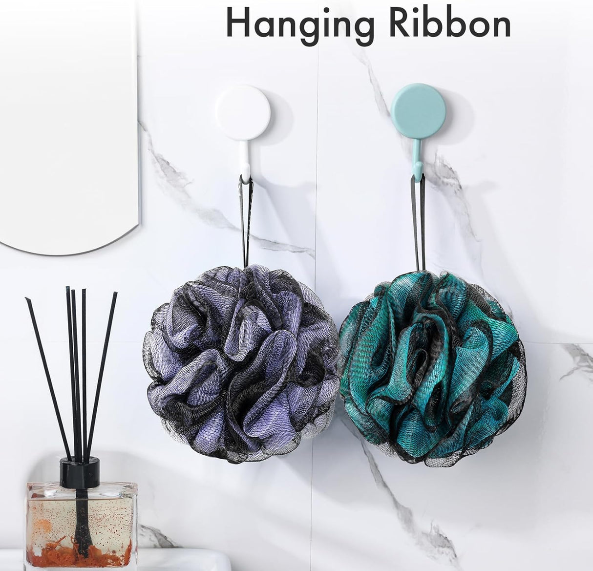 Charcoal Shower Loofah Bath Sponge