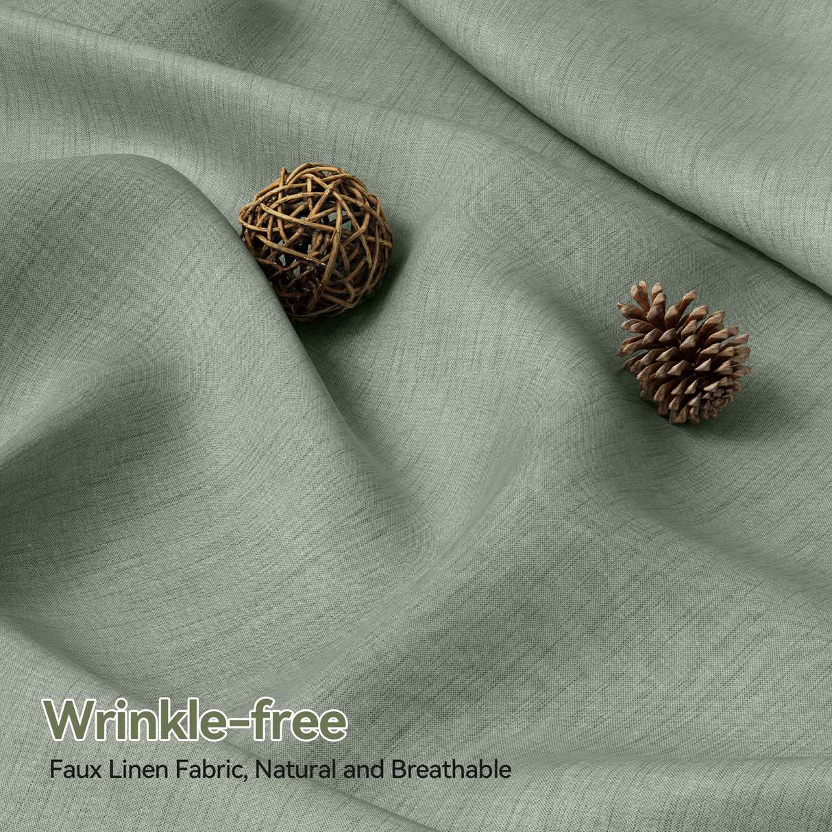 Farmhouse Shower Curtain with Tassel Neutral