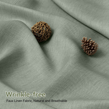 Farmhouse Shower Curtain with Tassel Neutral