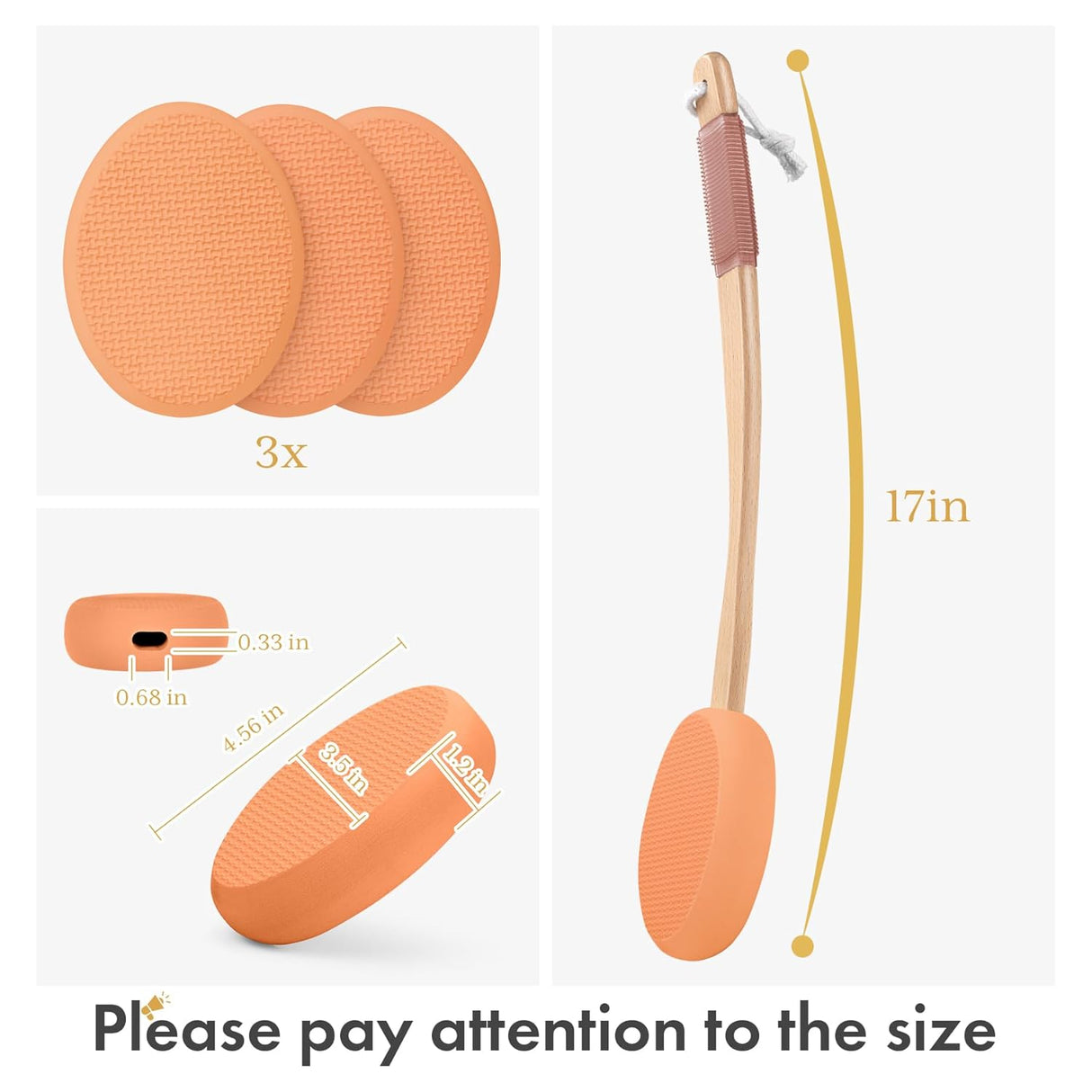 Lotion Applicator Orange