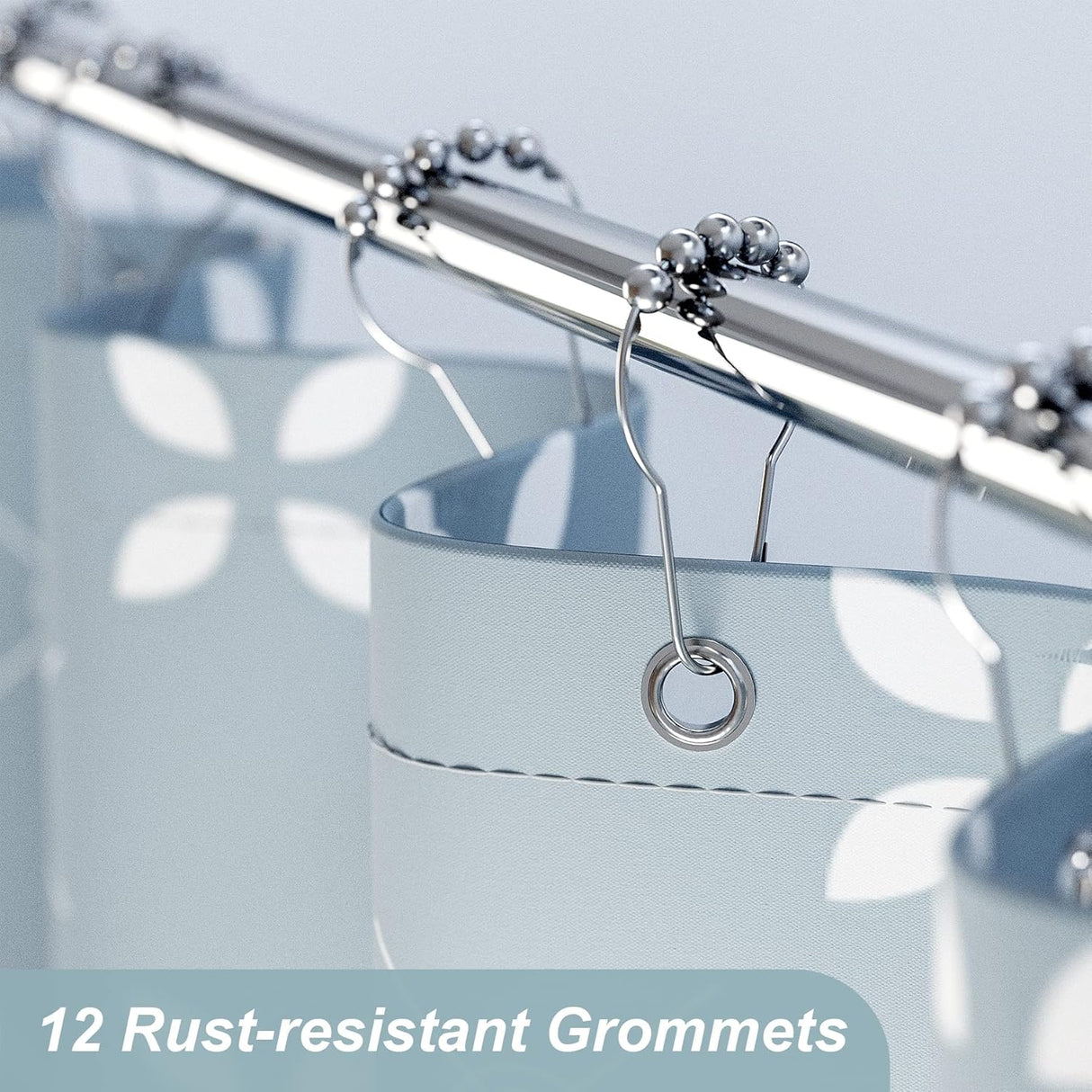 Lucky Clover Shower Curtain