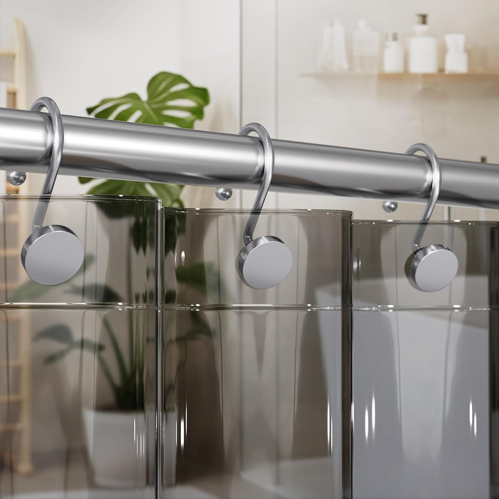 Modern Round Design Shower Curtain Hooks