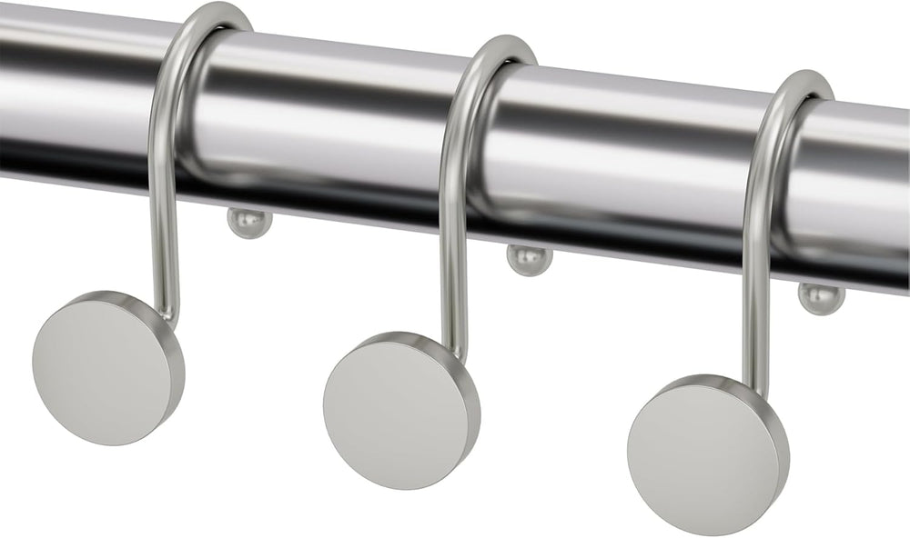 Modern Round Design Shower Curtain Hooks