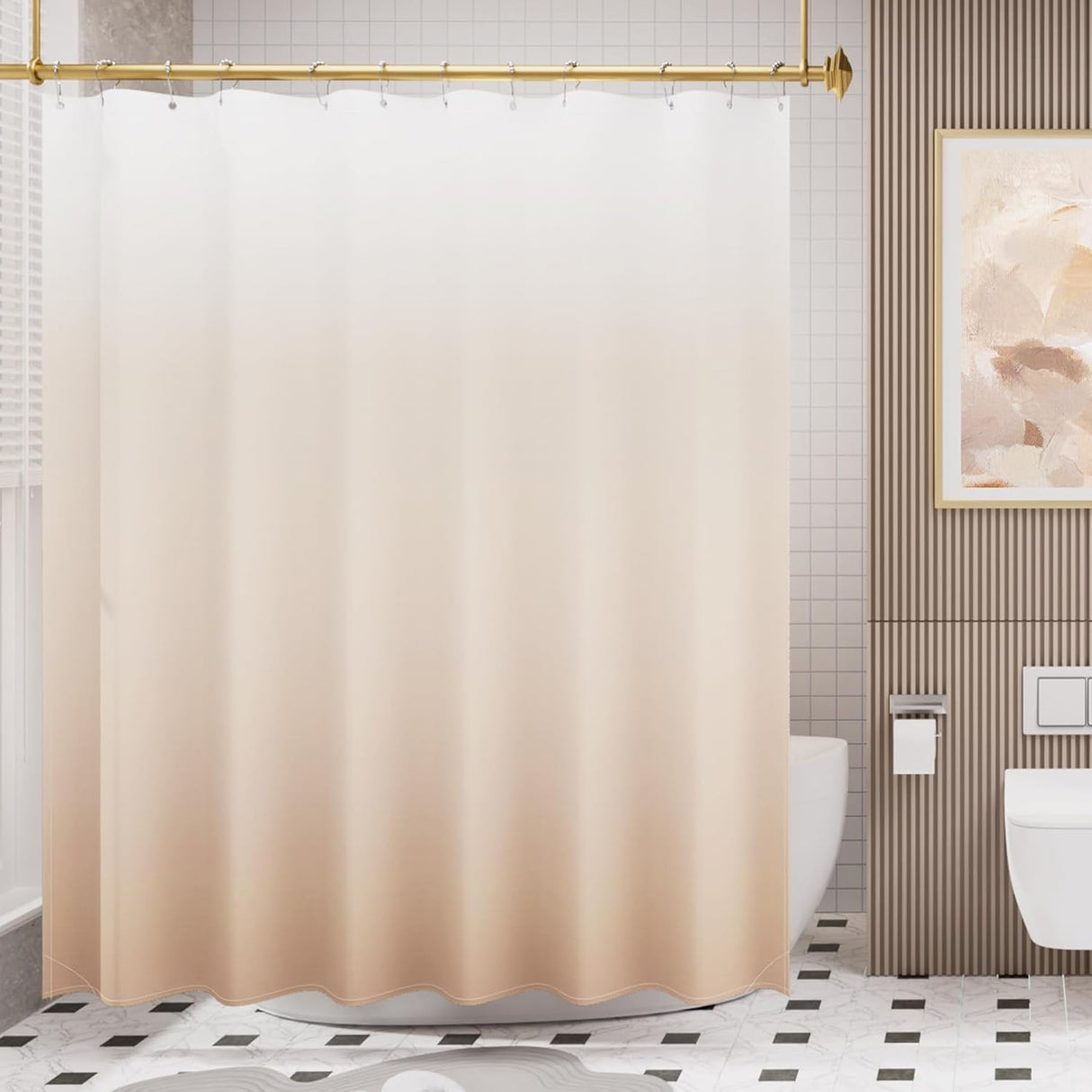 Ombre Design Shower Curtain