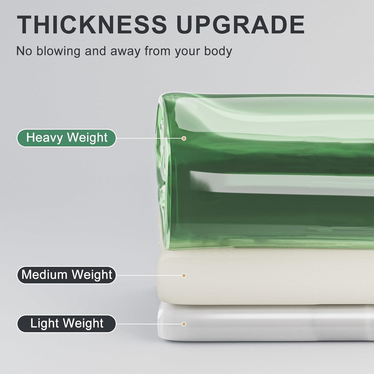 Rainbow Shower Curtain Liner Emerald