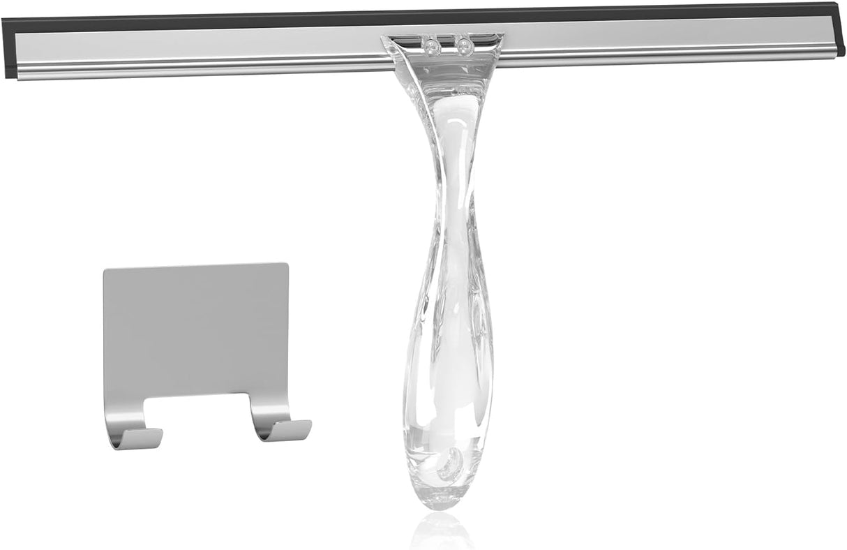 Squeegee with Hook 12inch Clear