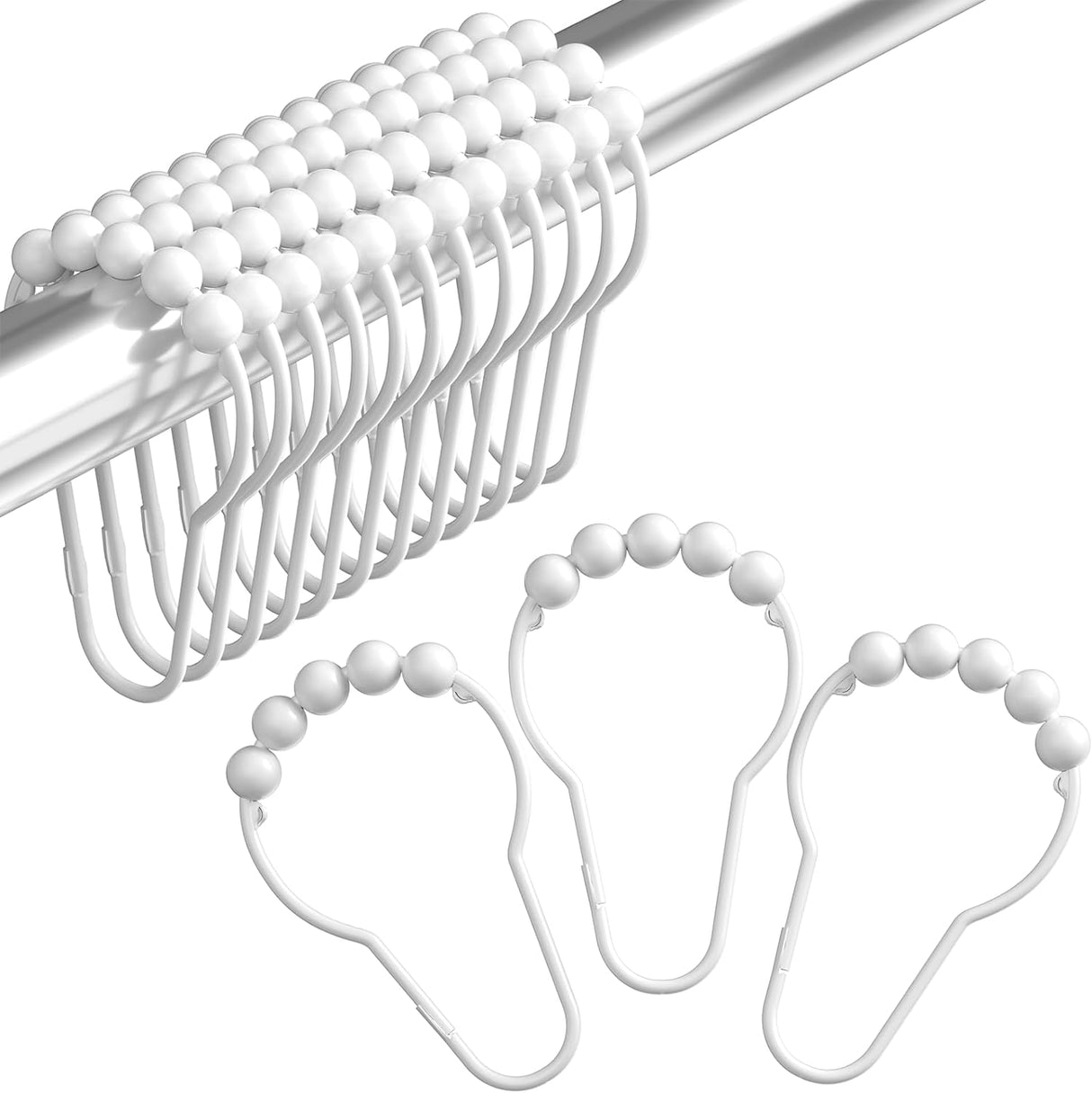 Stainless Steel Shower Curtain Rings