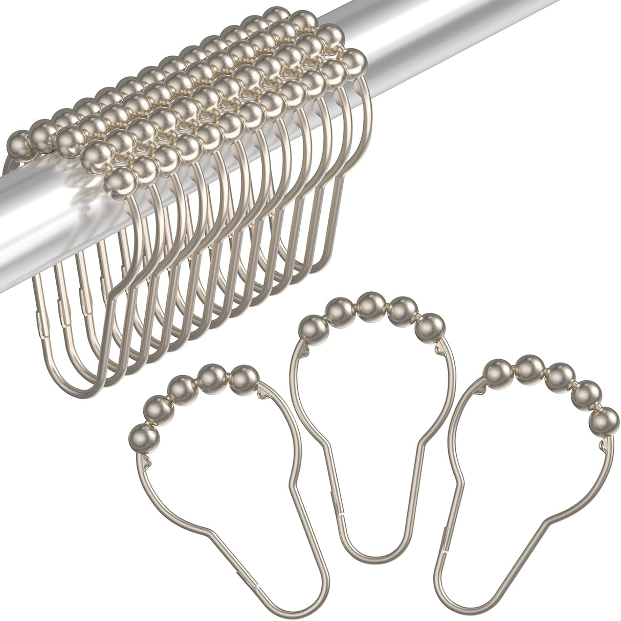 Stainless Steel Shower Curtain Rings