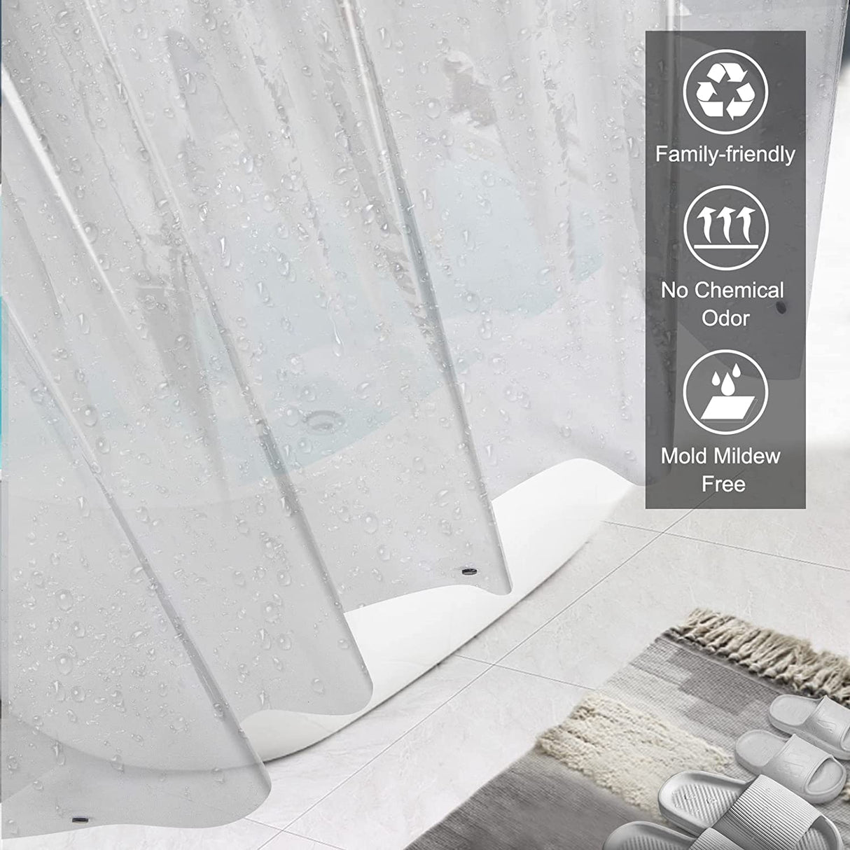 5G Medium Shower Curtain Liner