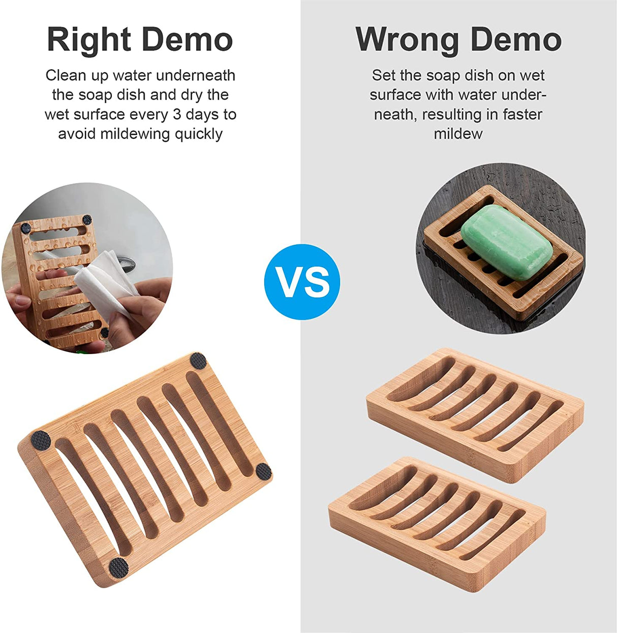 Bamboo Soap Dish