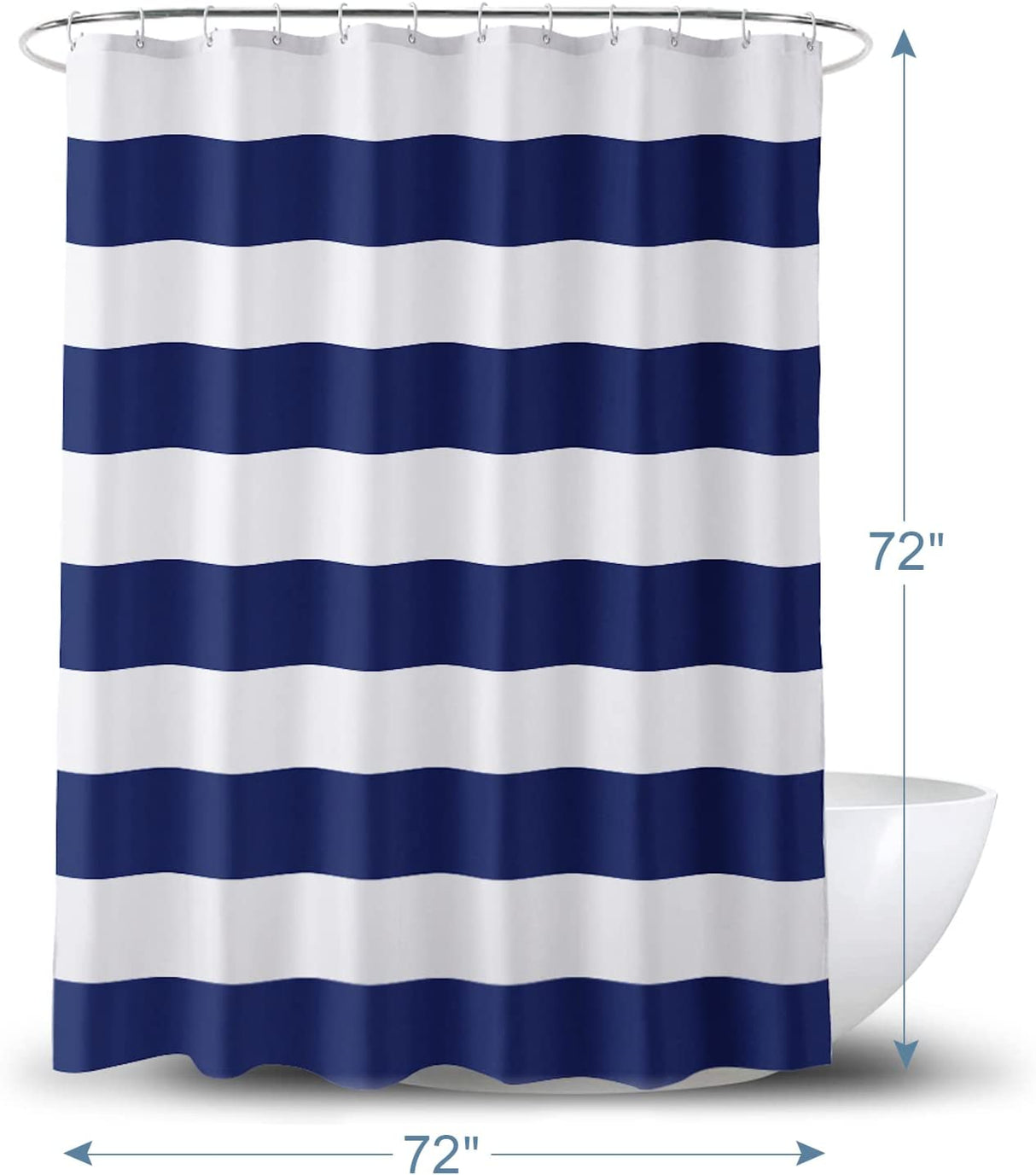 Classic Stripes Shower Curtain