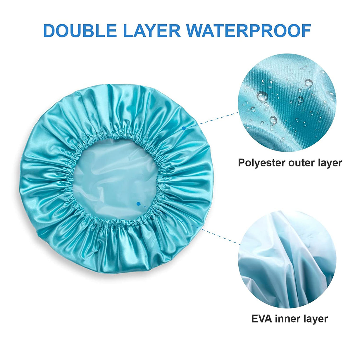 EVA Bath Shower Caps