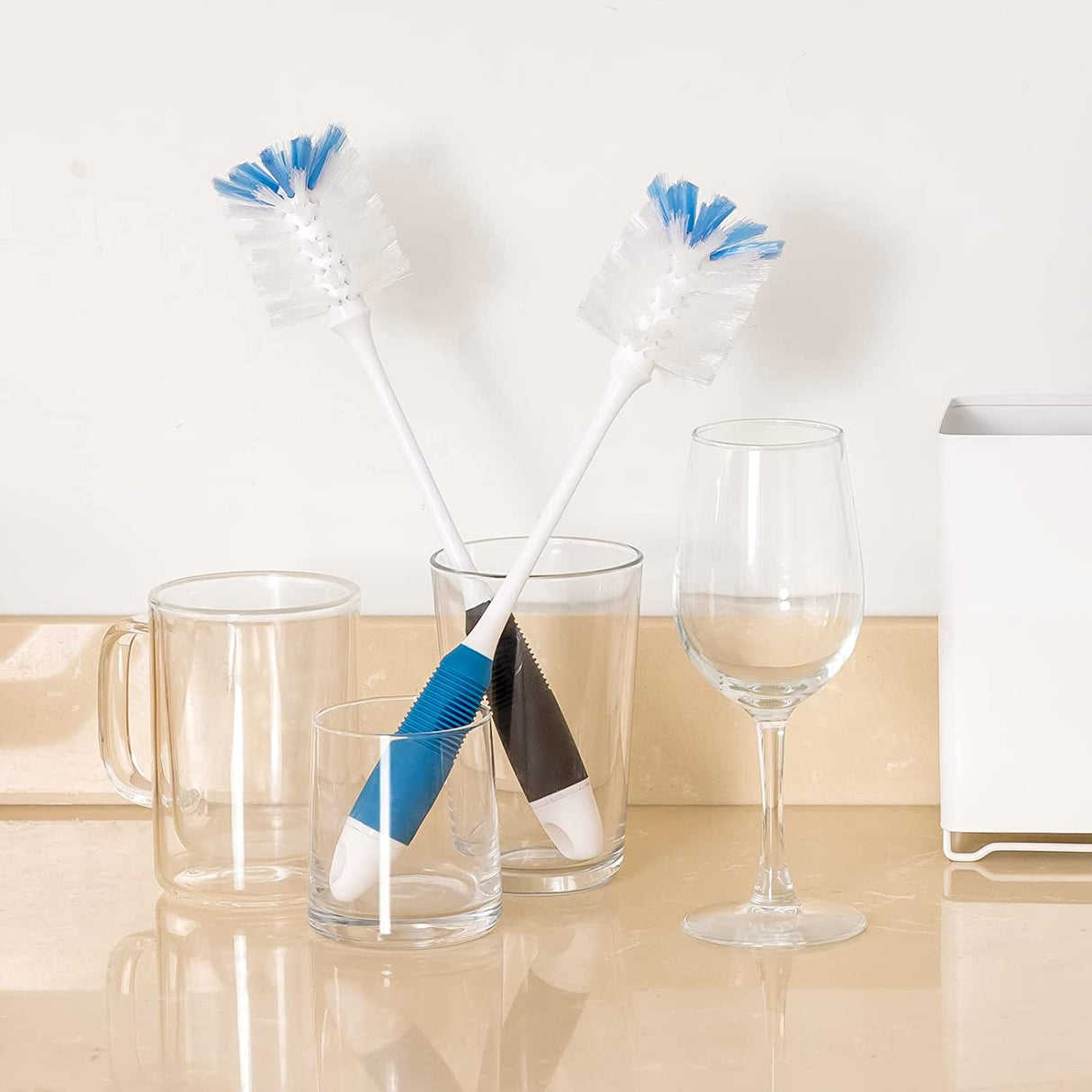 Flexible Bottle Brushes