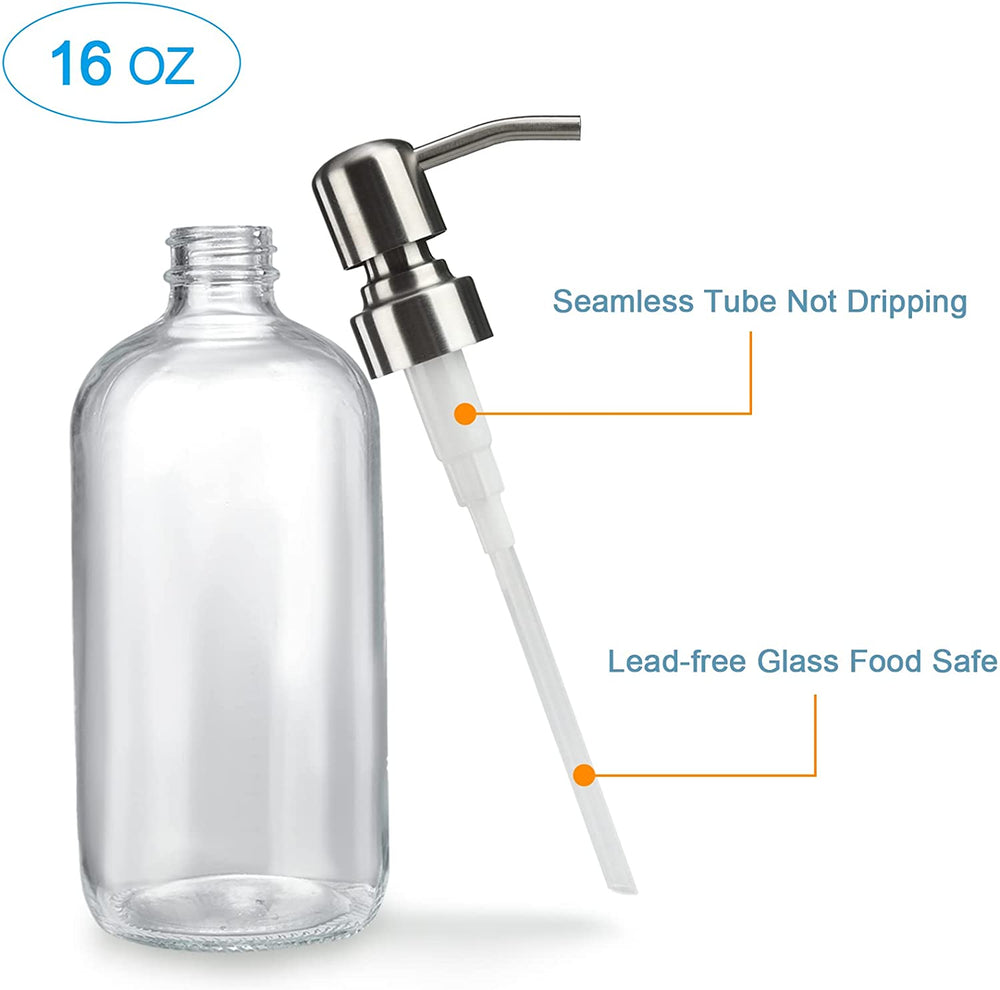 Glass Soap Dispensers