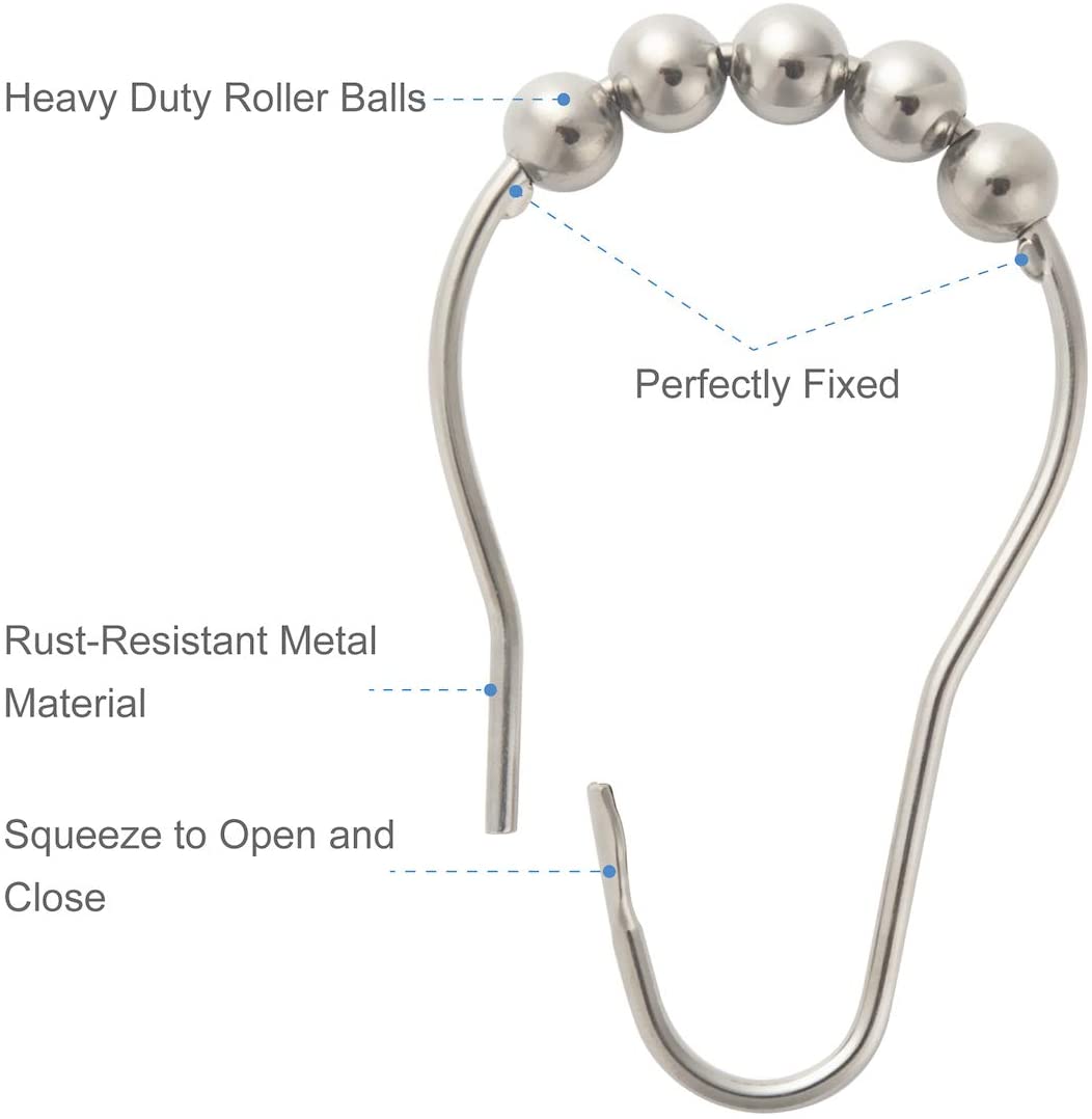 Metal Shower Curtain Rings