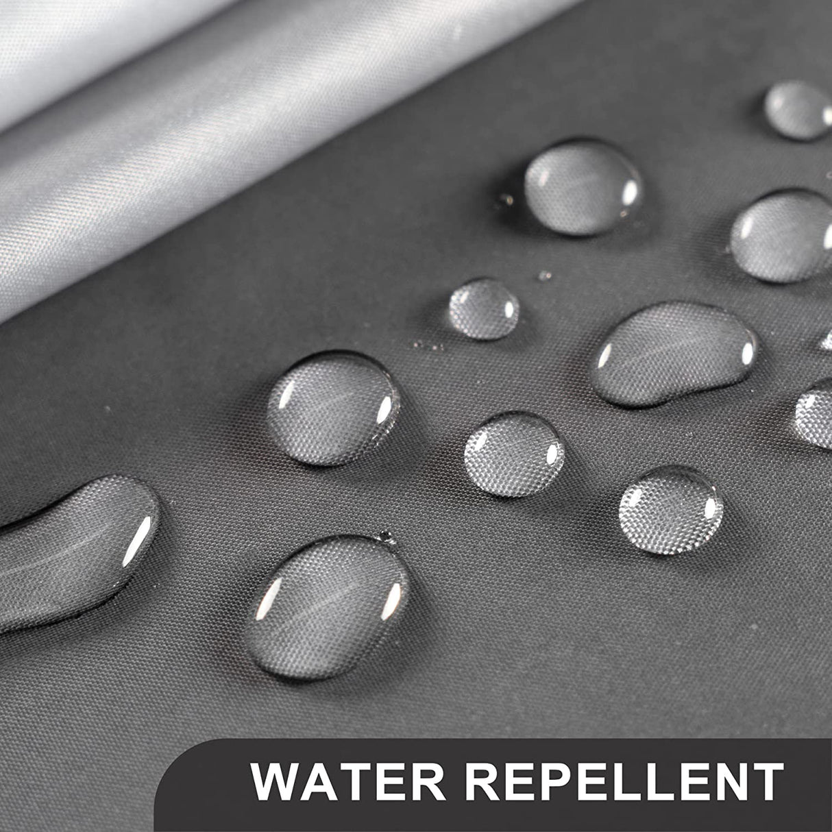 Ombre Design Shower Curtain Black