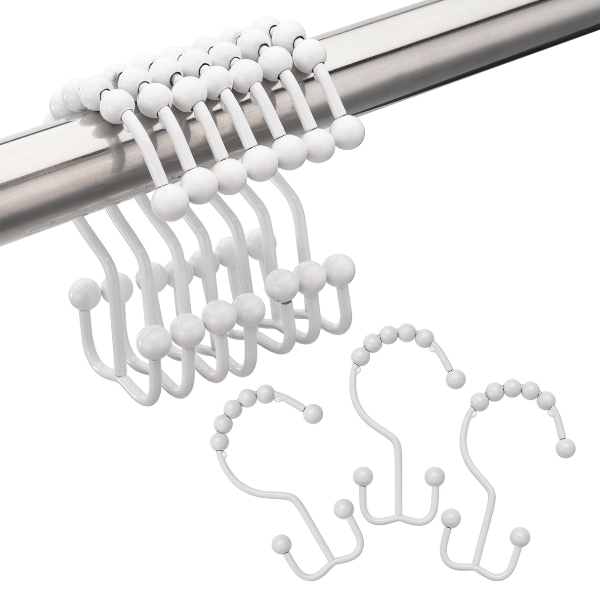 Stainless Steel Shower Curtain Hooks