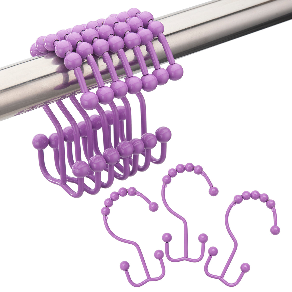 Stainless Steel Shower Curtain Hooks