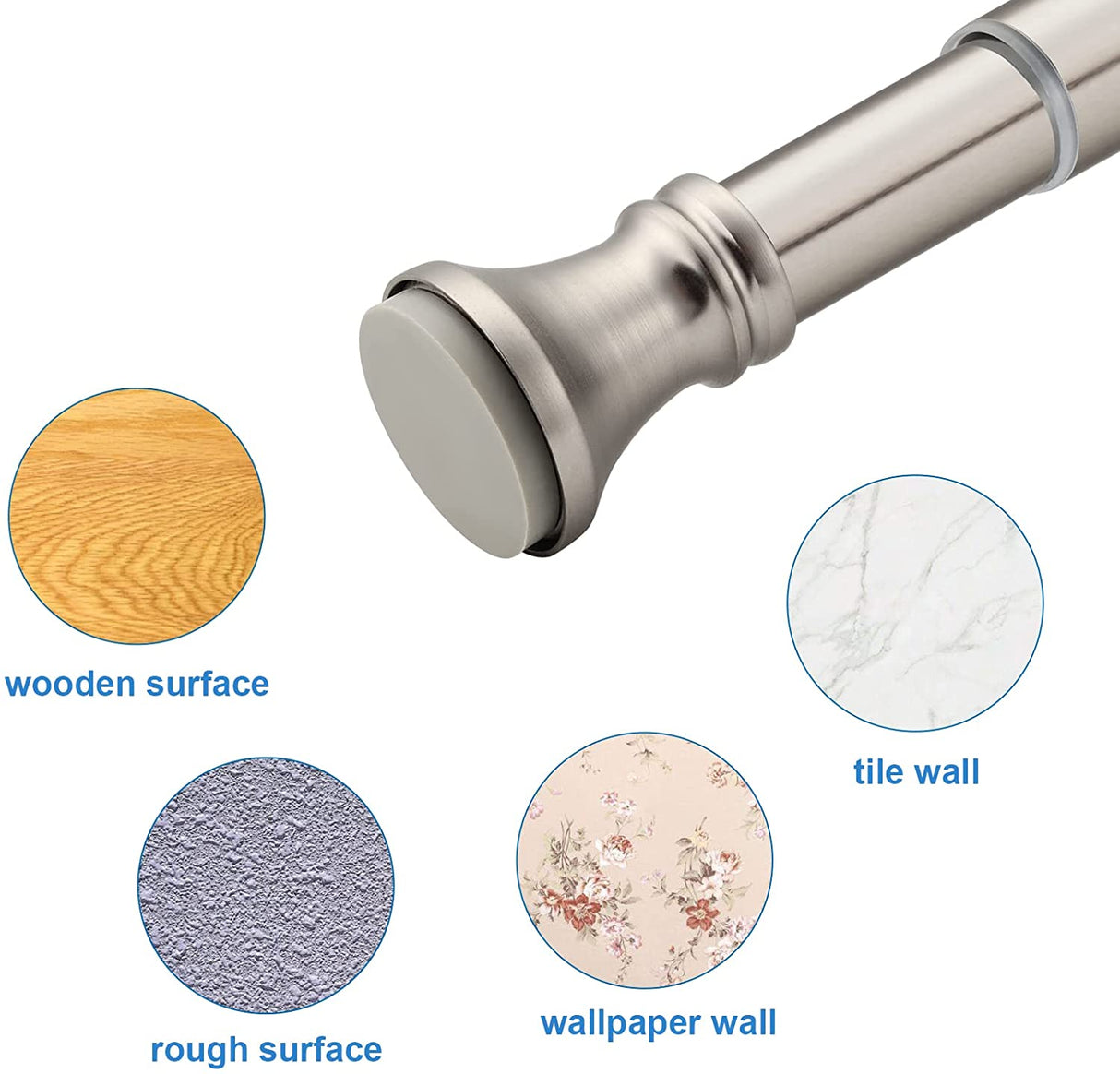 Tension Shower Curtain Rod