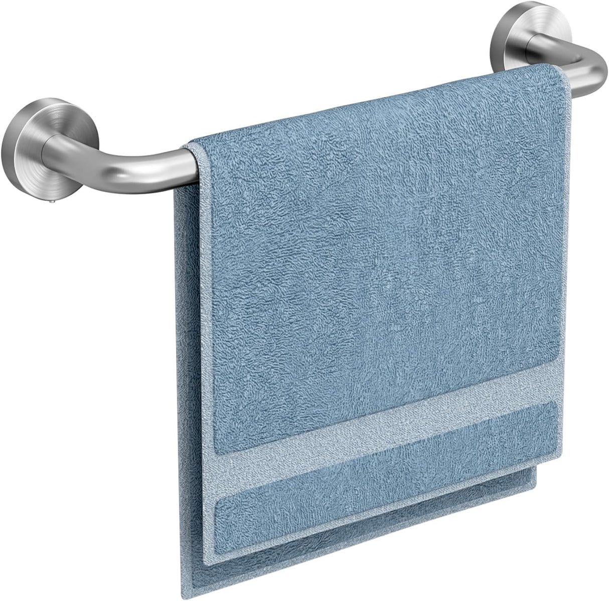 AmazerBath Bath Hand Towel Holder Organizer Wall Mounted Rustproof Towel Rod for Kitchen