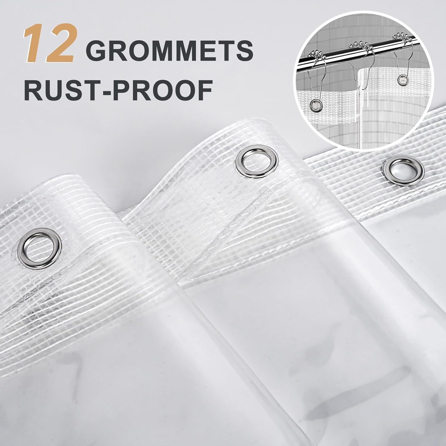 AmazerBath Shower Curtain Liner