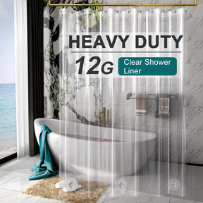 12G Thickest Shower Curtain Liner