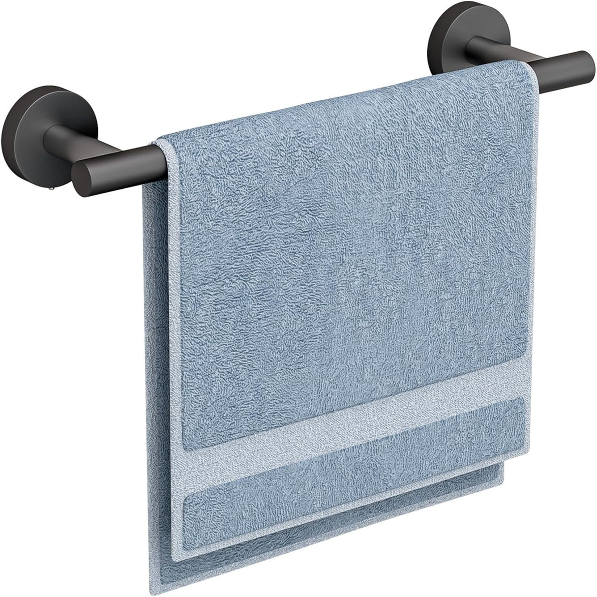 AmazerBath Bathroom Towel Holder Organizer Wall Mounted Rustproof Towel Rod for Kitchen