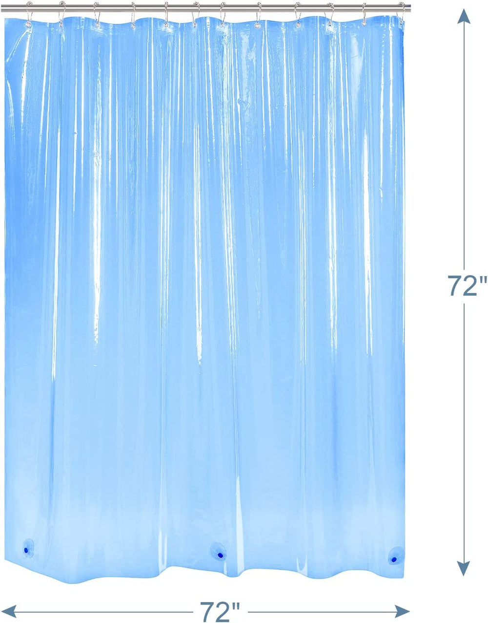 3G Colorful Shower Curtain Liner