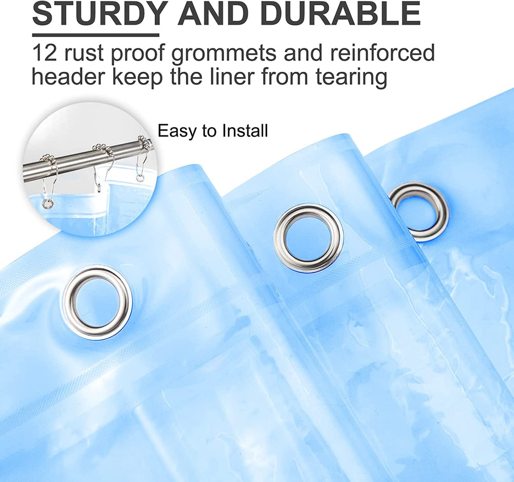 3G Colorful Shower Curtain Liner