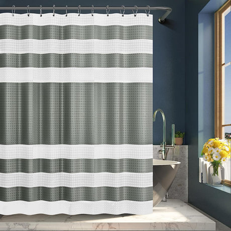 Amazer Plastic Shower Curtain Hooks Rings, Shower Hooks for Shower Cur –  AmazerBath