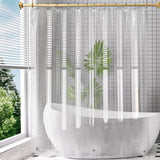 Amazer 5G Medium Shower Curtain Liner, PEVA 100% Waterproof