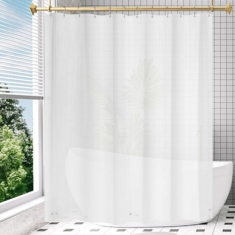 Amazer 5G Medium Shower Curtain Liner, PEVA 100% Waterproof