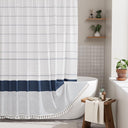 AmazerBath Farmhouse Shower Curtain with Tassel, Boho