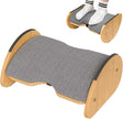 Bamboo Foot Stool Rocking Footrest
