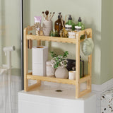 Bamboo Over The Toilet Storage Rack