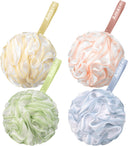 Bath Shower Loofah Sponge Set of 4