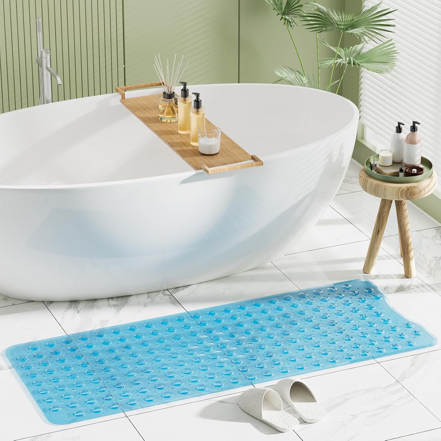 Non-Slip Bathtub Mat, 40 x 16 Inches | AmazerBath