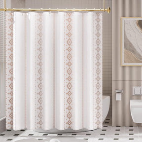 Boho Haven Shower Curtain with Rings