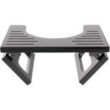 AmazerBath Collapsible Bamboo Toilet Stool for Bathroom