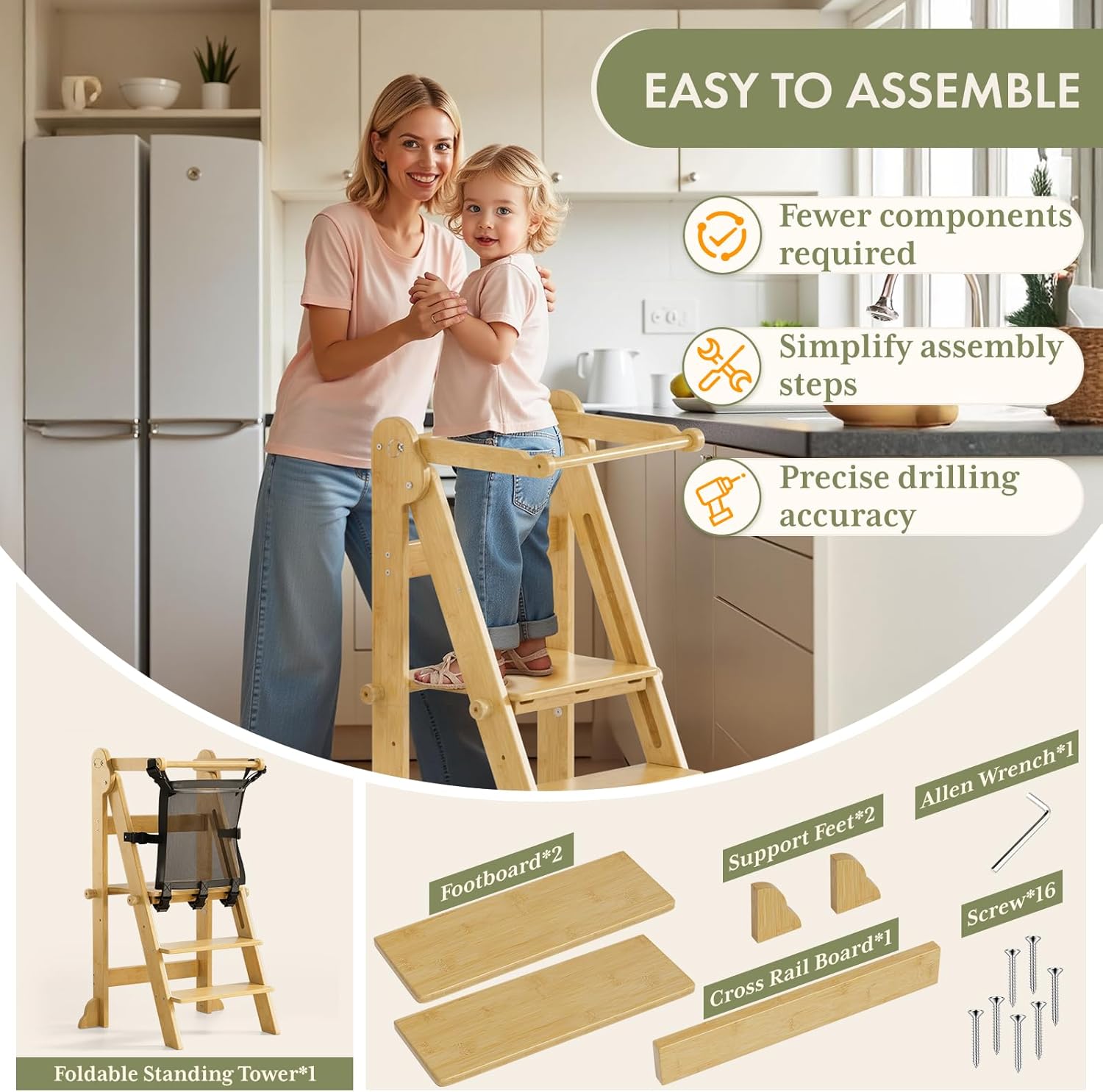 Collapsible Standing Tower