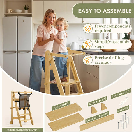 Collapsible Standing Tower