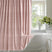 Farmhouse Shower Curtain with Tassel Colorful